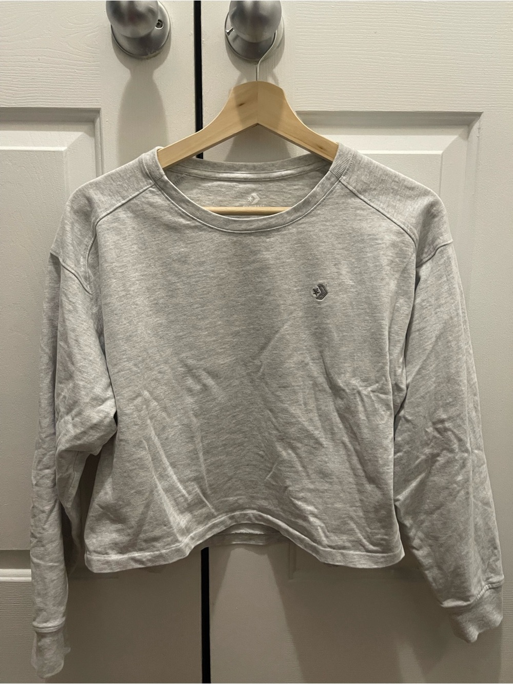 (NEW) Converse Light Gray Crewneck Tshirt